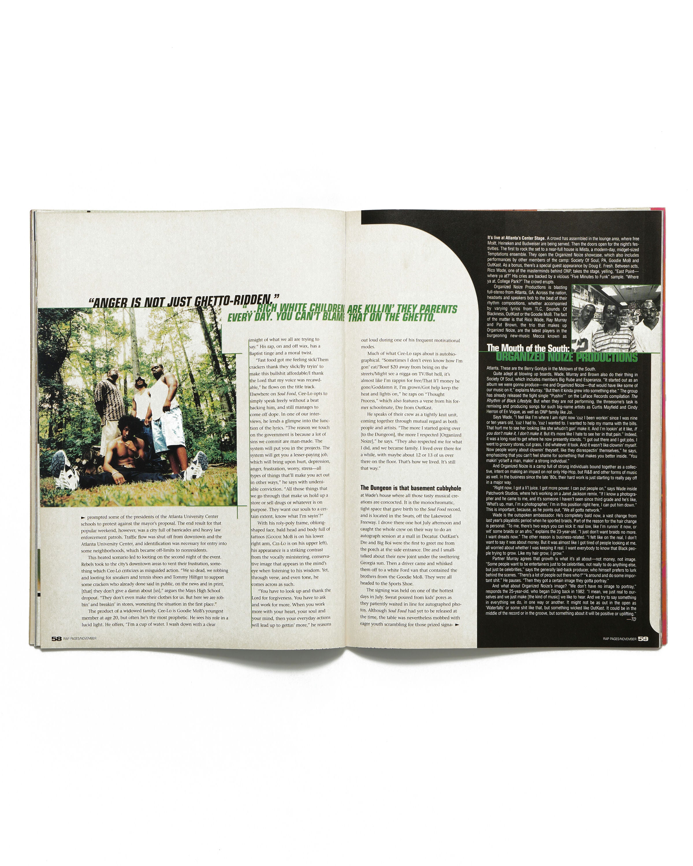 Rap Pages - November 1995 - Insert