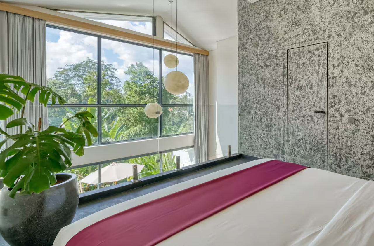 1-bedroom villa with jungle-view terrace and infinity pool in Ubud, Tegallalang