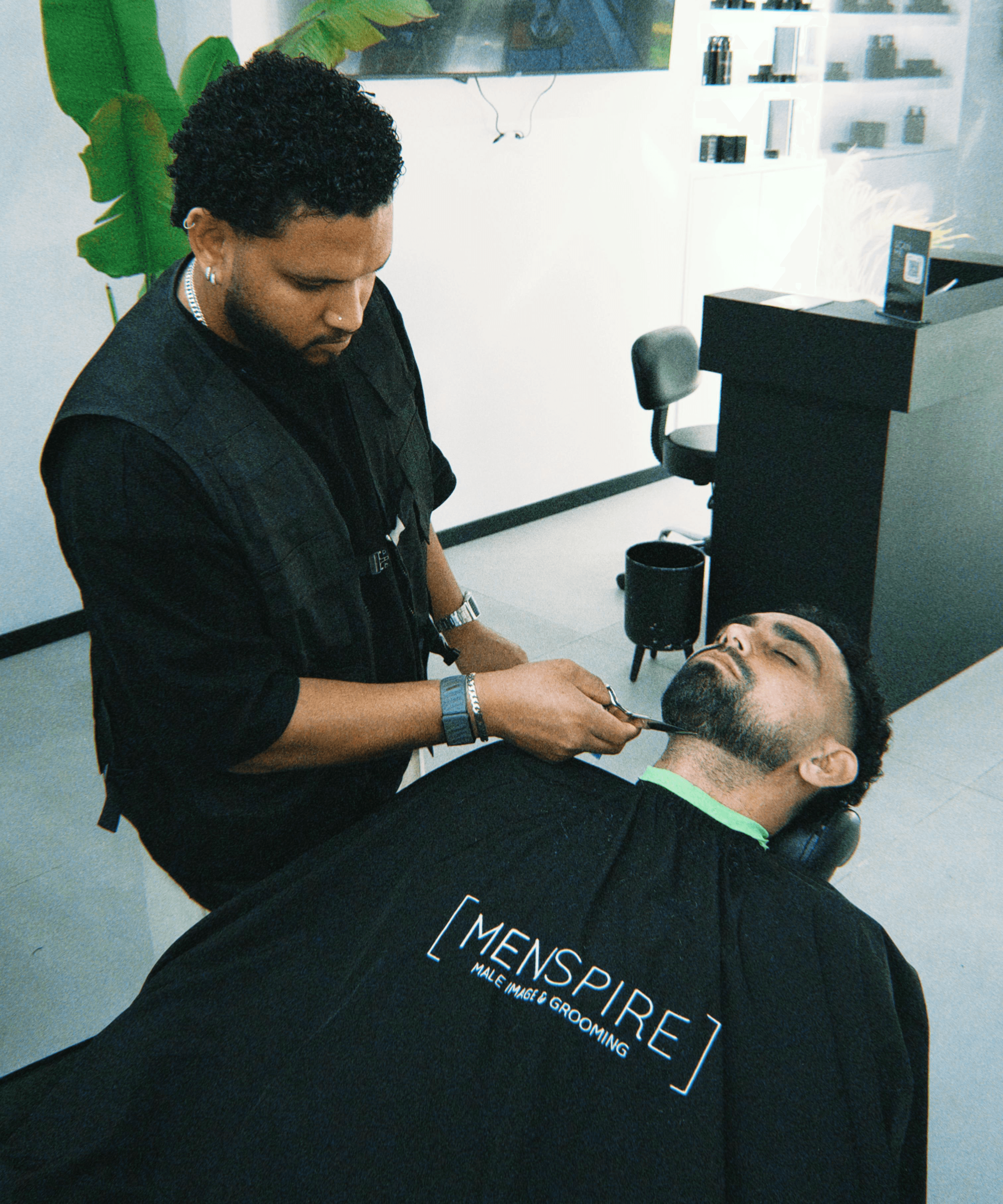 Zach - Manager and Barber at MENSPIRE Dubai Barbershop