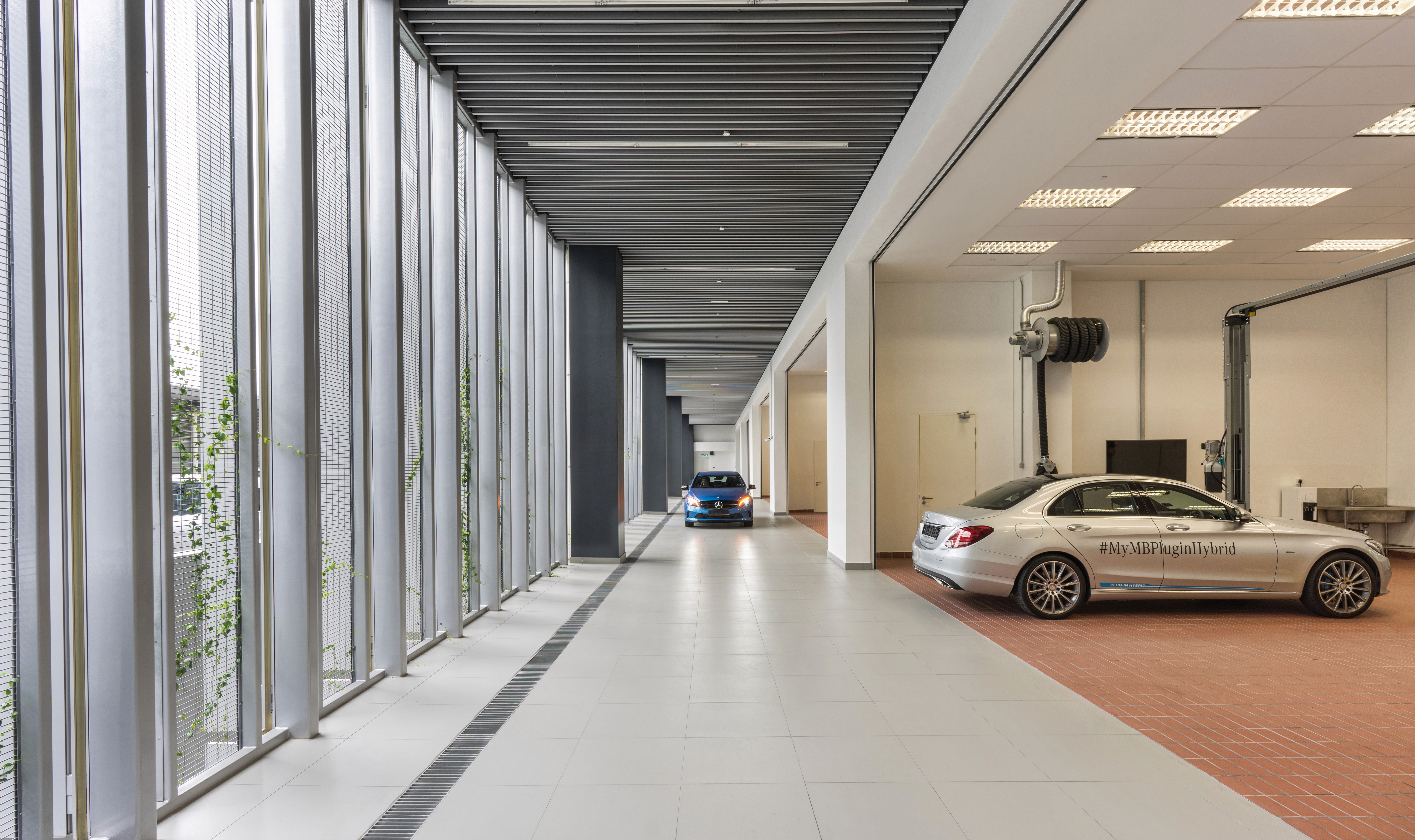 Interior view of Mercedes-Benz 3S Kinrara project by Asima Architects