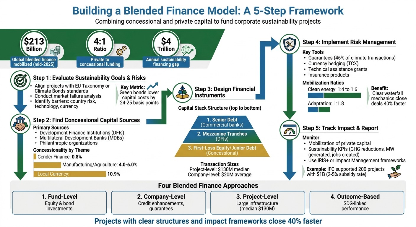5-Step Process to Build a Corporate Blended Finance Model for Sustainability
