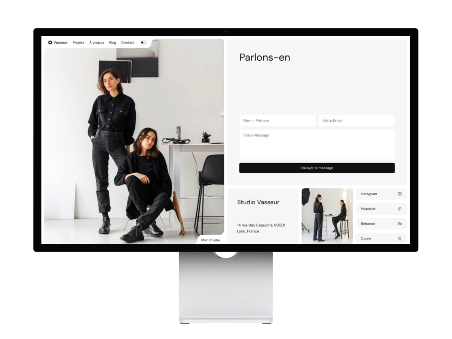 Page de contact - solenevasseur.com