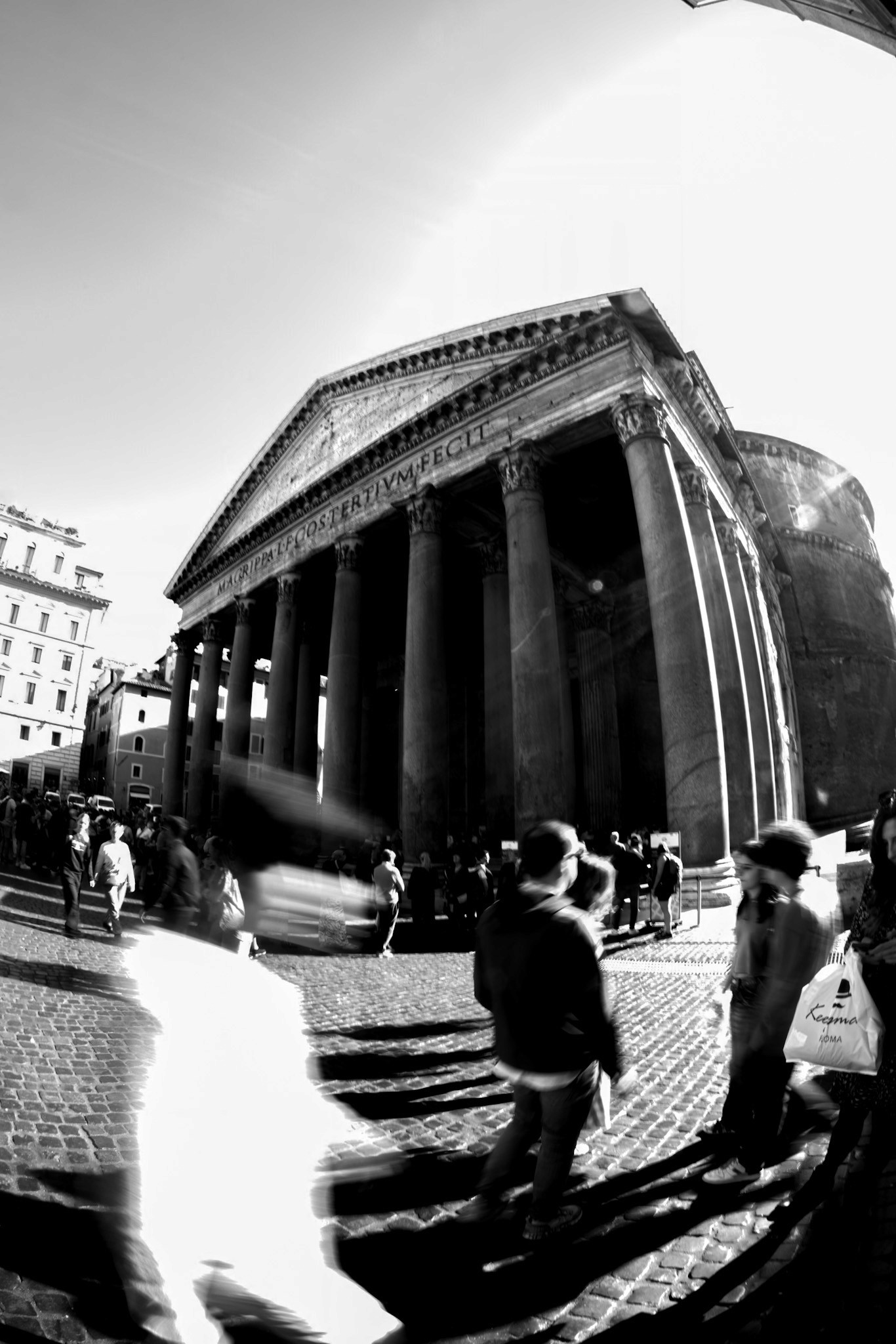 Women On Neon Background