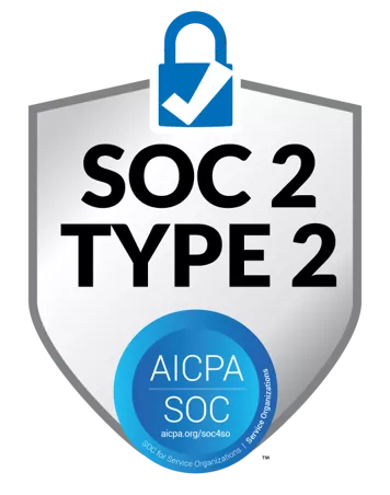 SOC 2 Type 2 badge