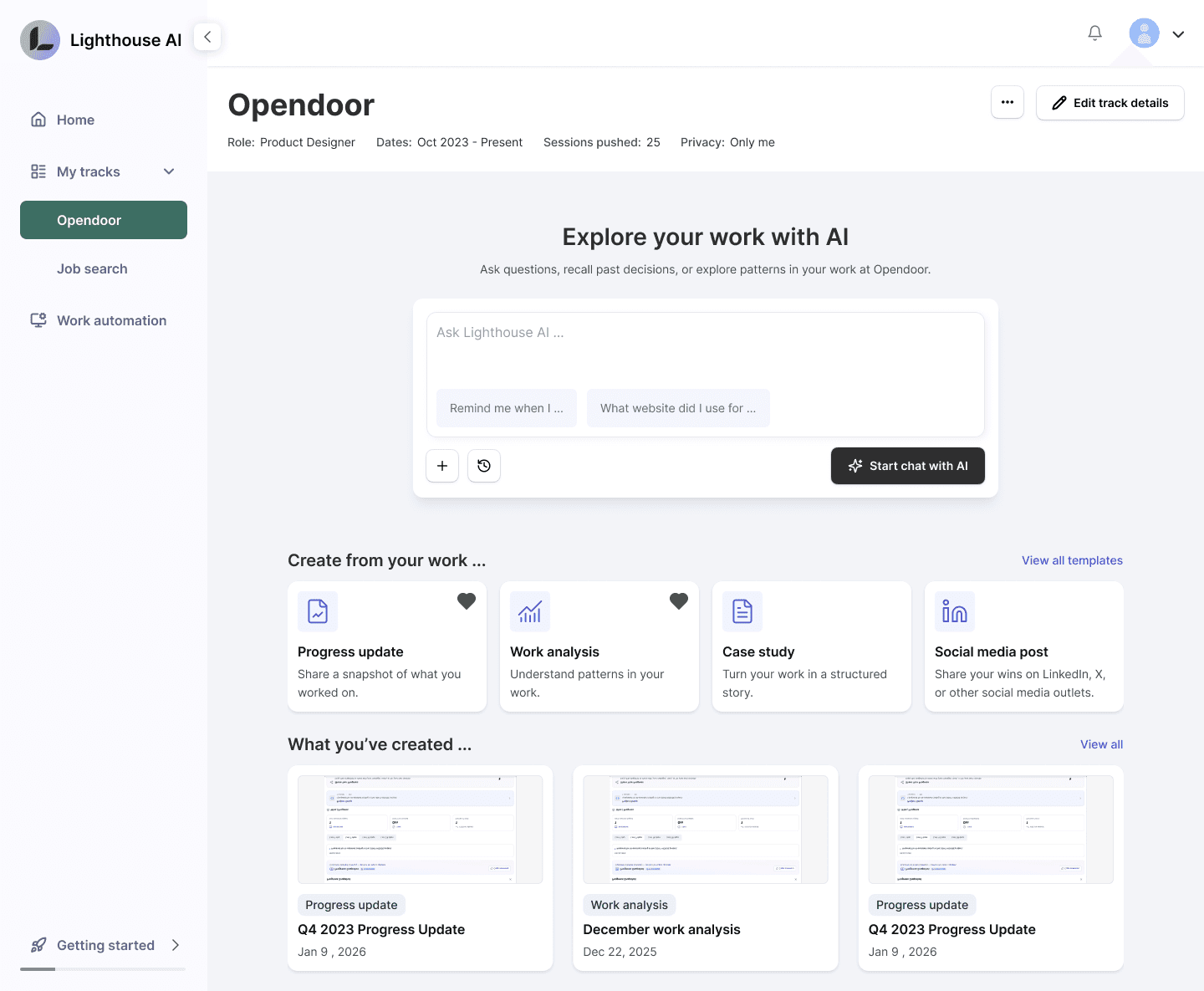 An image of Dreelio's dashboard