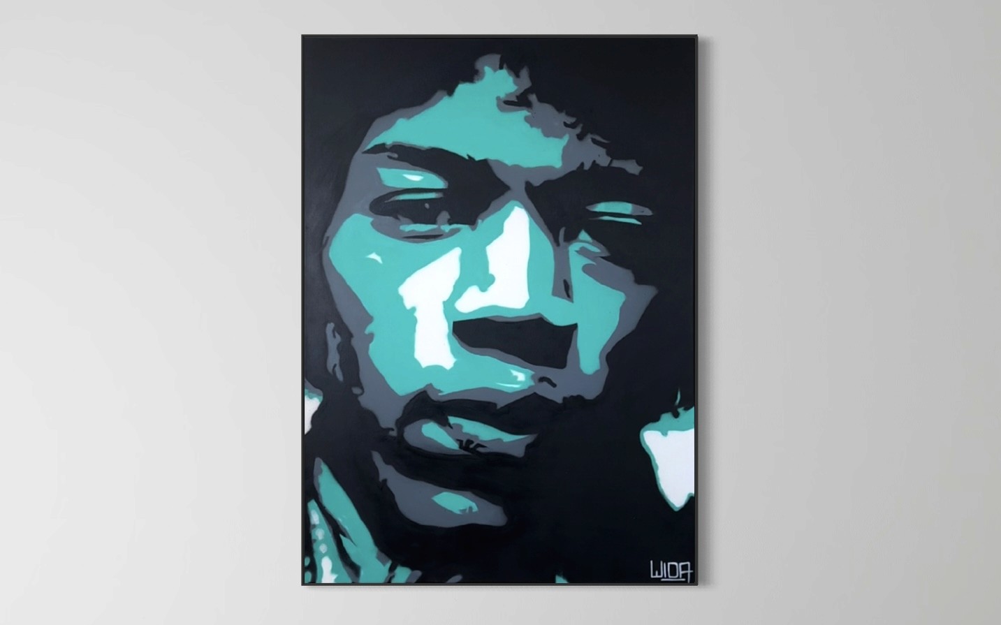 JIMI HENDRIX - Acryl on Canvas