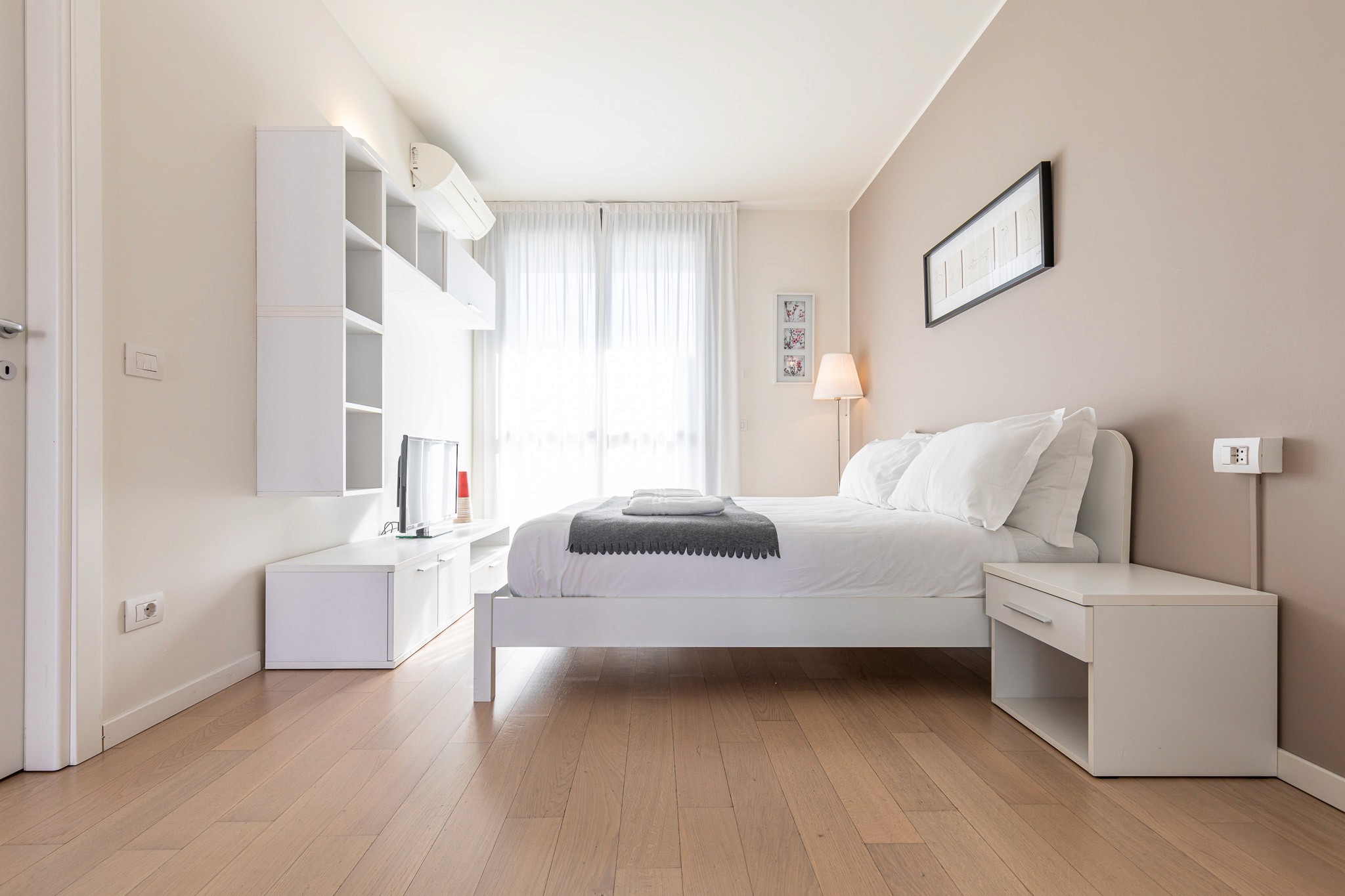 modern house with a pool