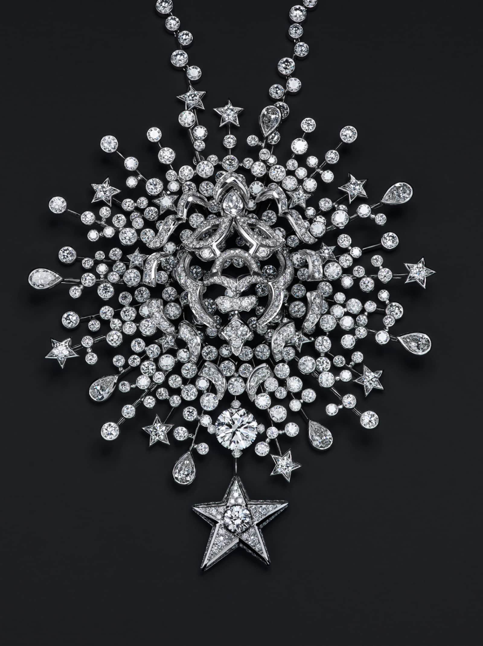 Necklace from Chanel’s Reach for the Stars high jewelry collection