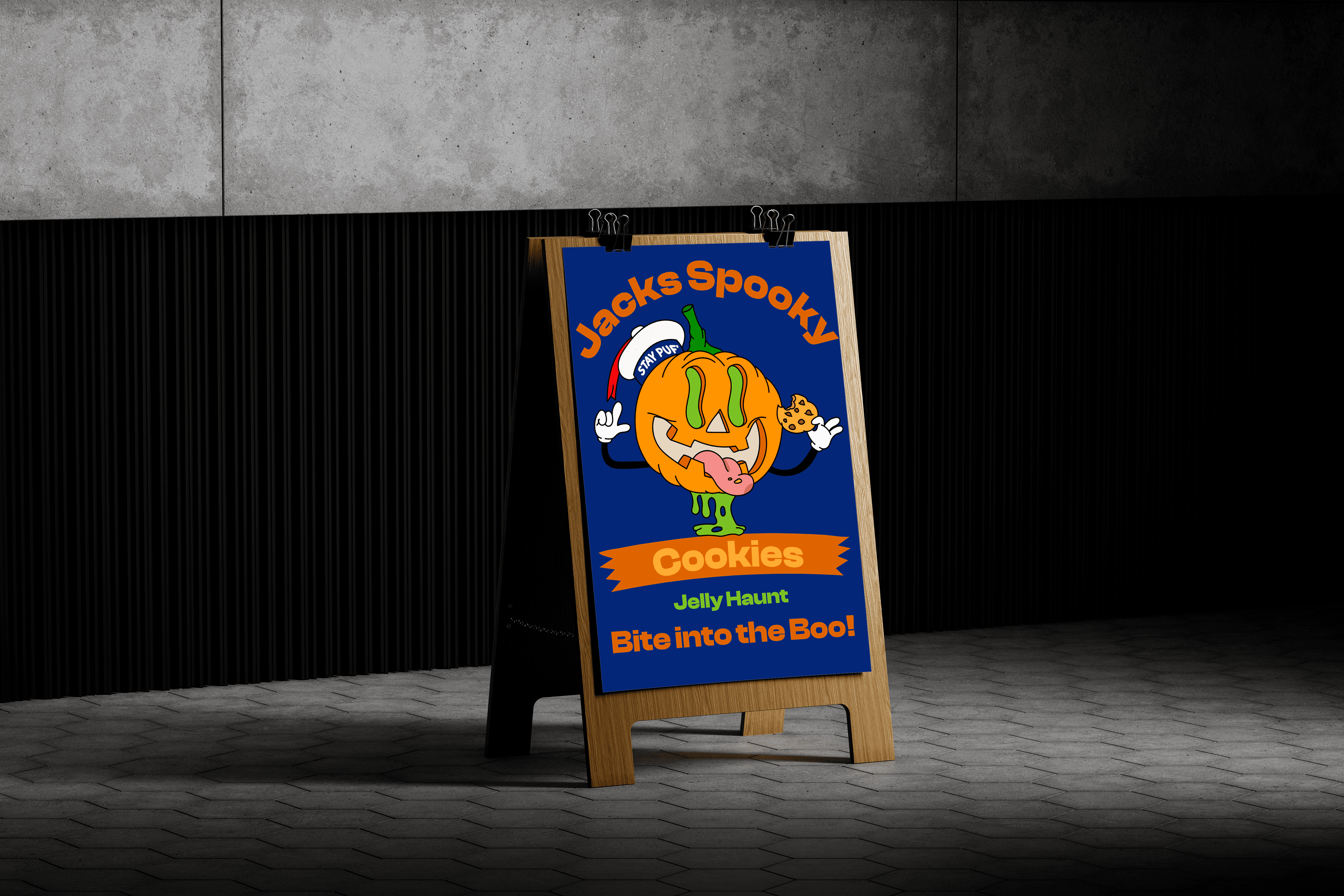 Jack Spooky mockup sign 2