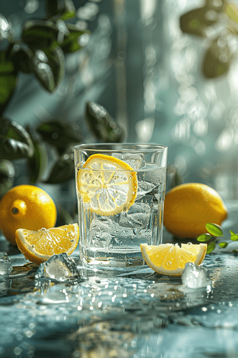 lemon infused water