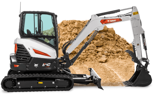 Excavation and site preparation with bobcat in Molalla, Oregon – Grading and dirt work by Diversified Contractors