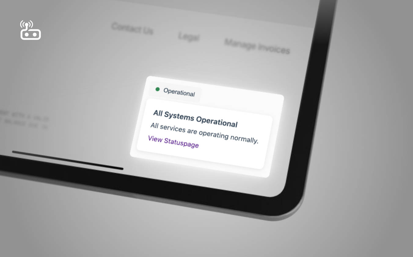 Incidite Status Widget