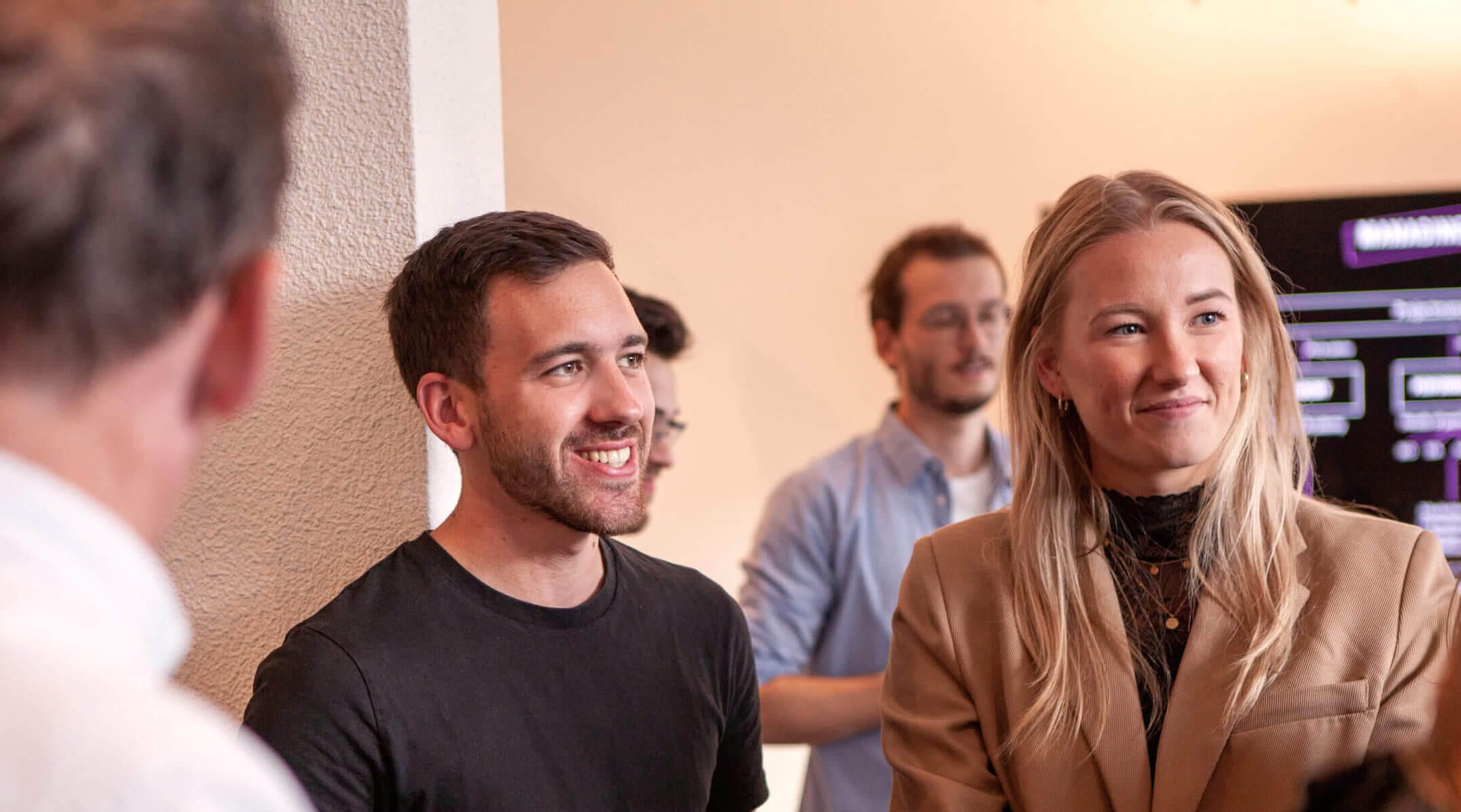 Team member discussing