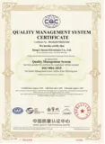 Quality Certification (ISO 9001)