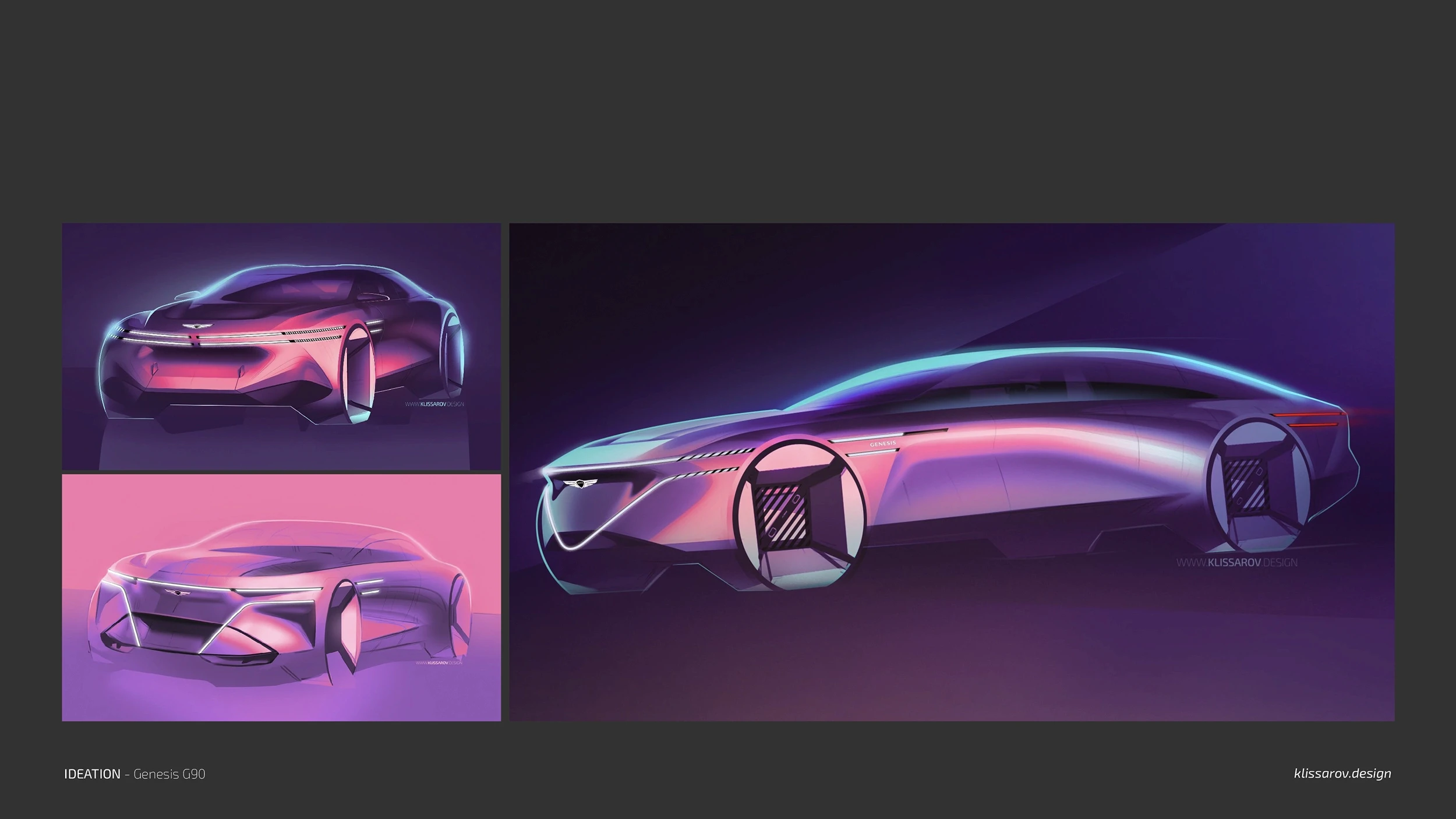 Genesis G90 SKetches