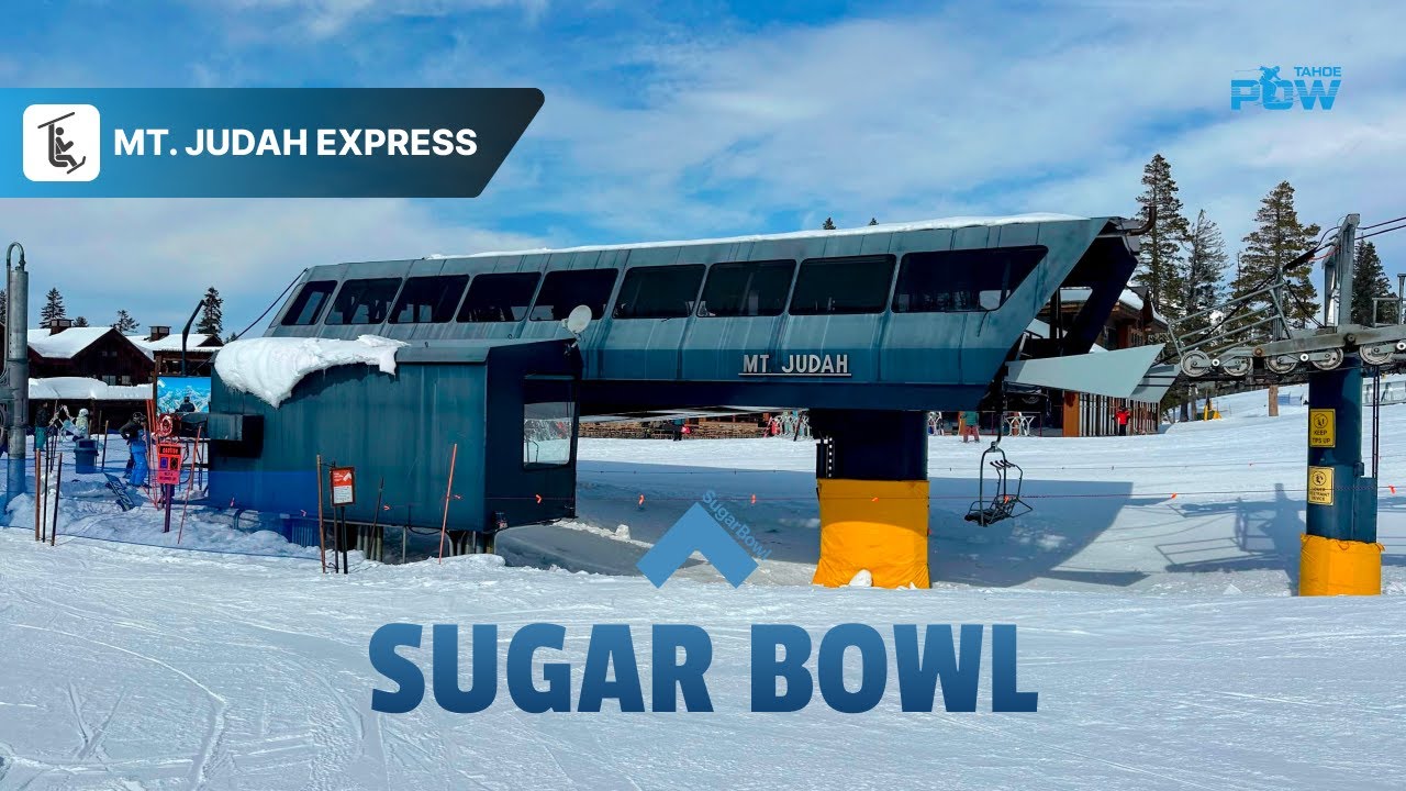 Mt. Judah Express Sugar Bowl – 6-Minute Ride to Intermediate Terrain