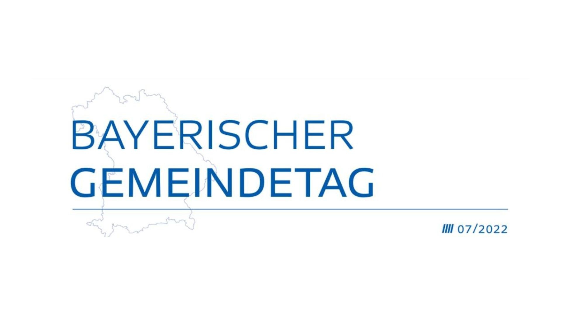 Bayrischer Gemeindetag Juli 2022