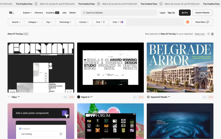 Cover Awwwards
