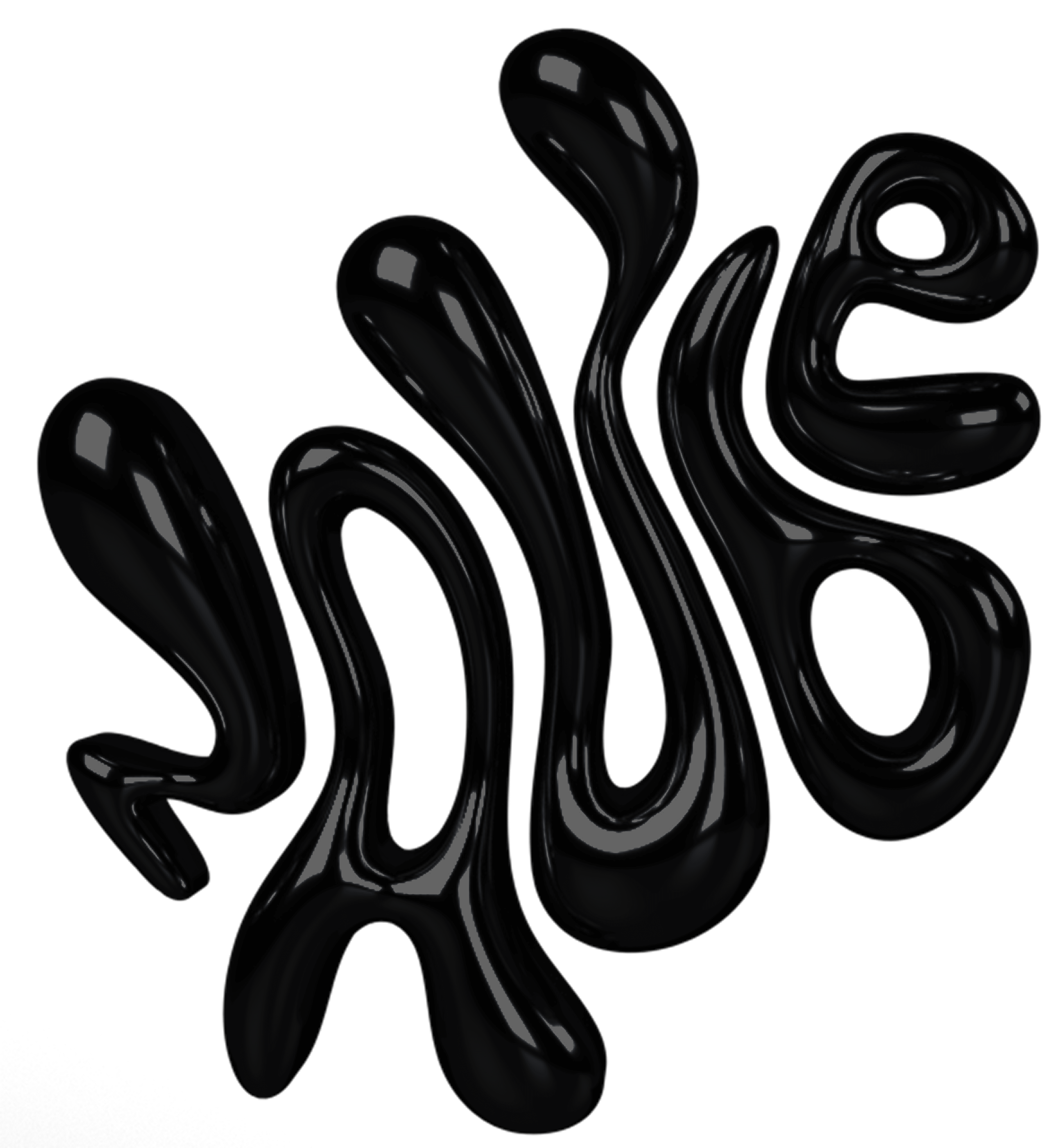 Logo noir 3D