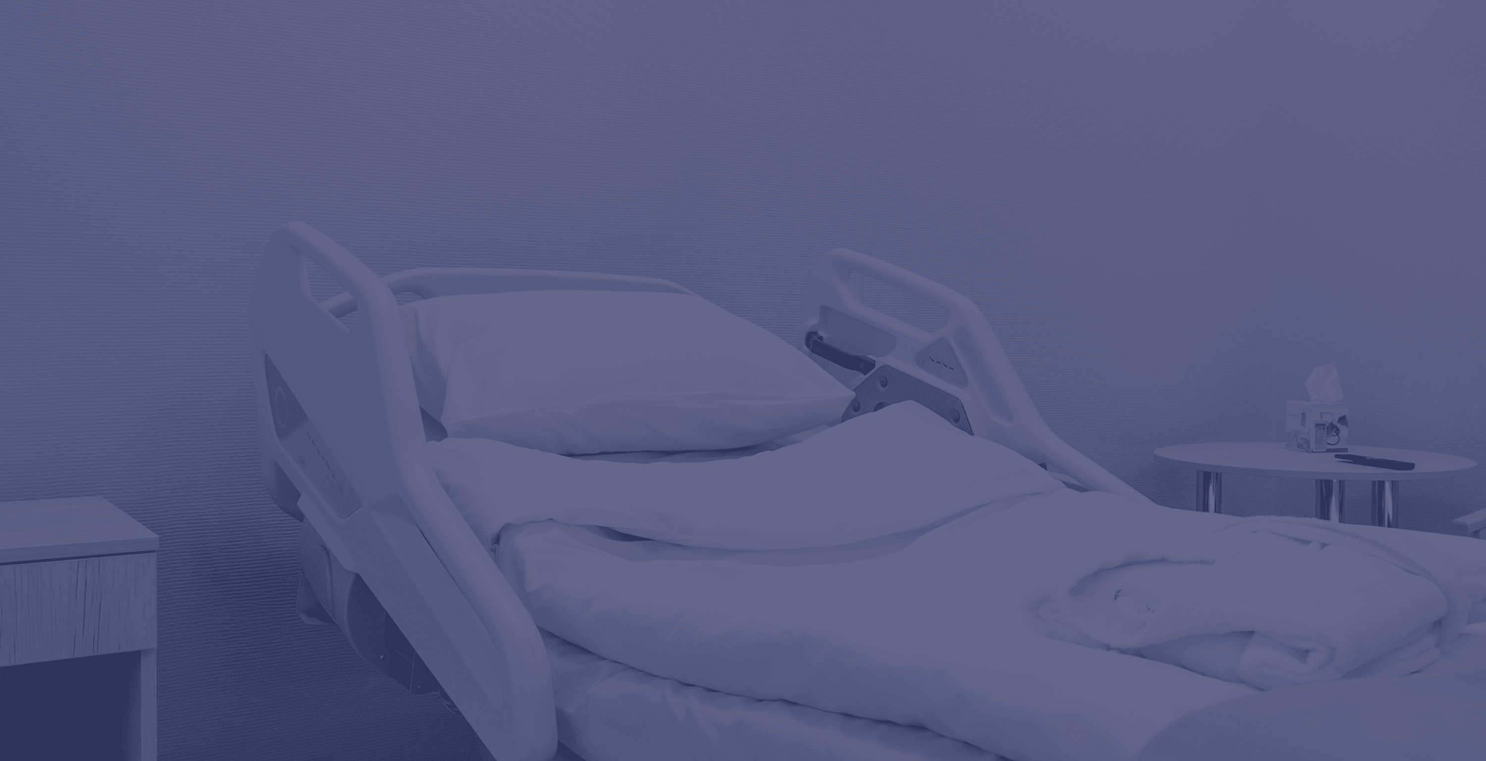 Blue chemical Solution beaker