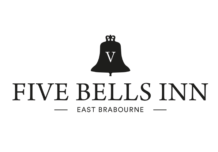 Five Bells Inn, East Brabourne, pub logo design