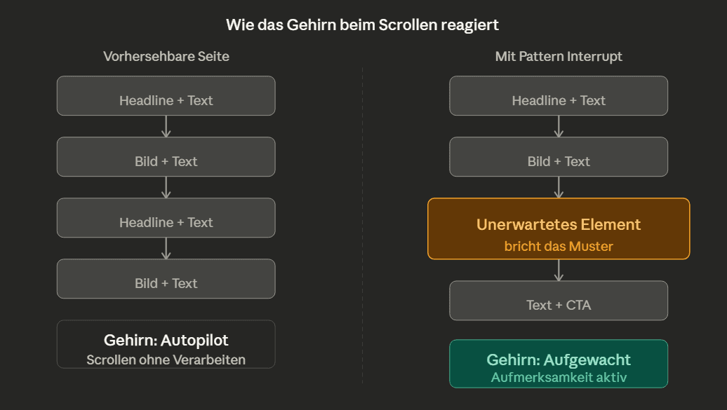 Wie das Gehirn beim Scrollen funktioniert