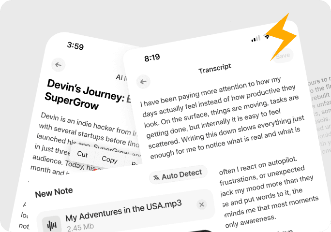 you care about note organization, not just dictation speed