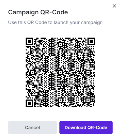 Campaign QR-Code