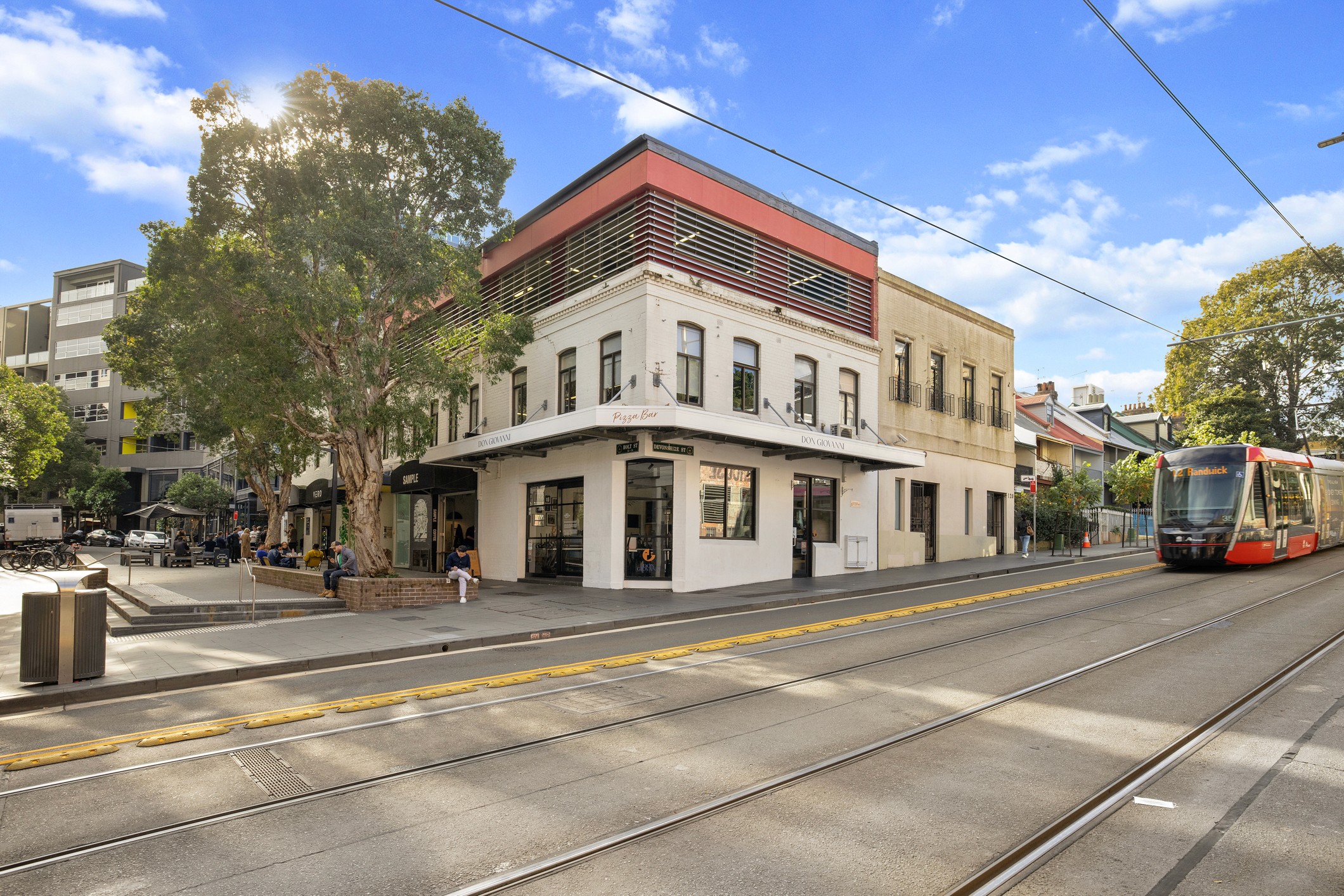 Brown sculptural leather handbag resting on tall ornamental grass during golden hour, evoking a natural, elegant mood.