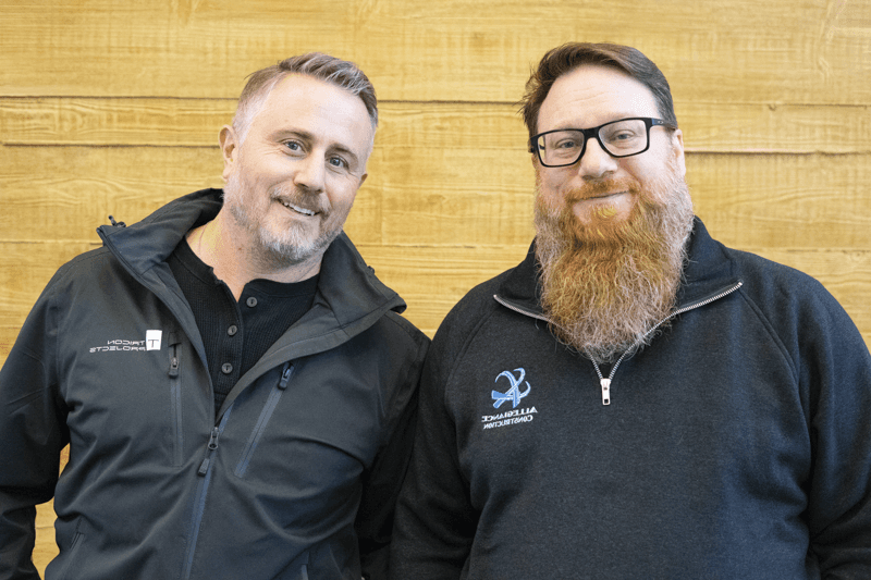 photo of the two founders