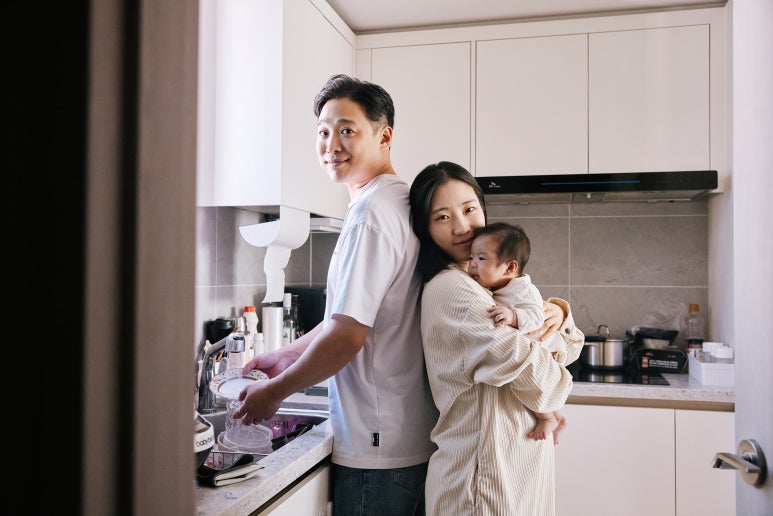 의정부 50일사진 홈스냅 후기 | 오는계절스냅의 따뜻한 아기사진