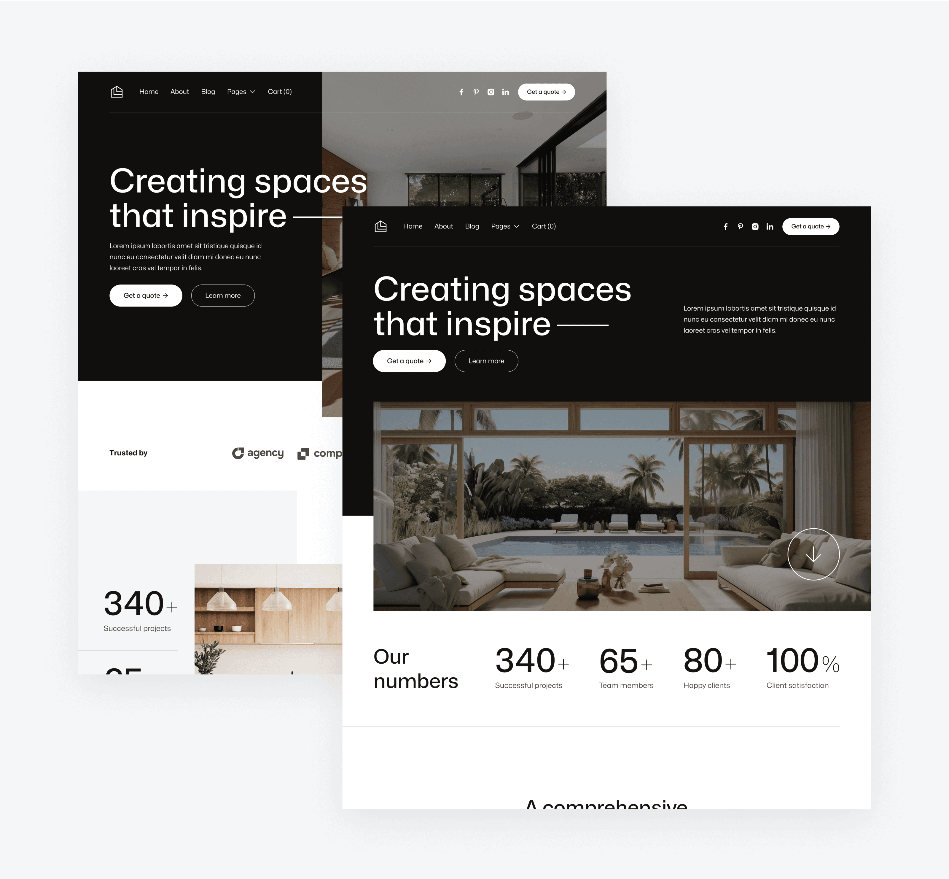 Pages Included - Doctr X Framer Template