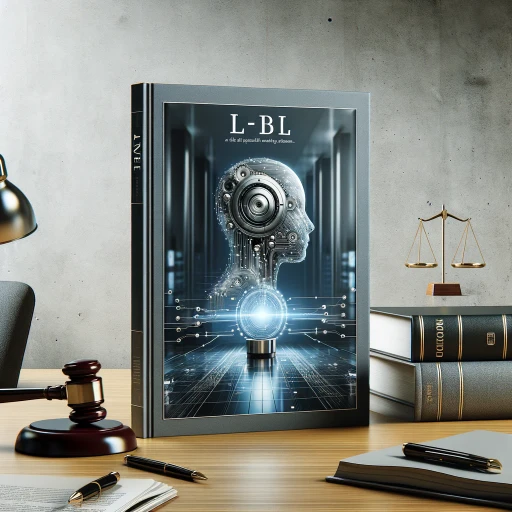 Here is the professional and sleek magazine cover design for your article about the integration of AI in legal services. The image features a modern, minimalist office setting with a visible computer screen displaying an AI interface, set in a sophisticated, high-tech environment.