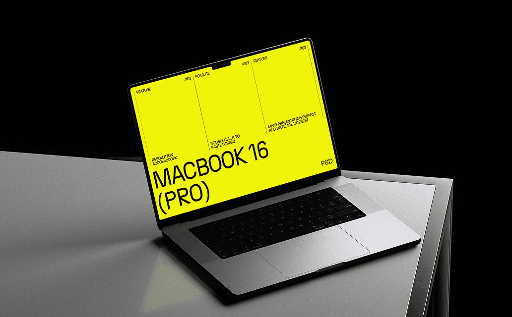 Macbook mockup