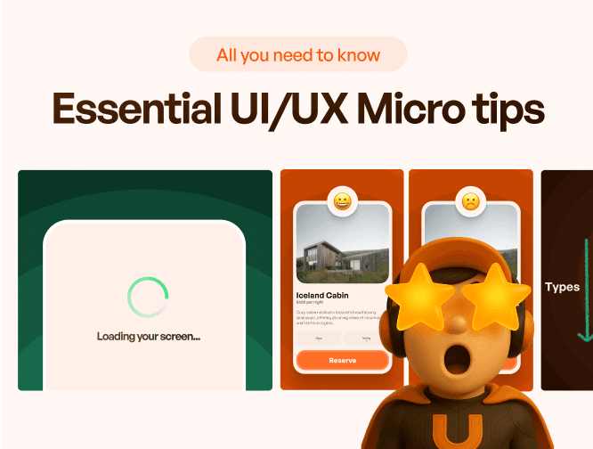 Upslide Mascot surprise bu micor ui tips