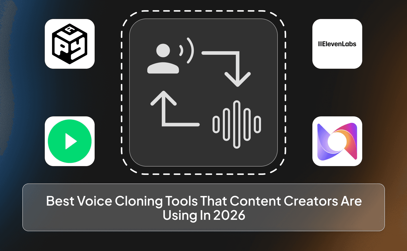 Best voice cloning tools that content creators are using in 2026
