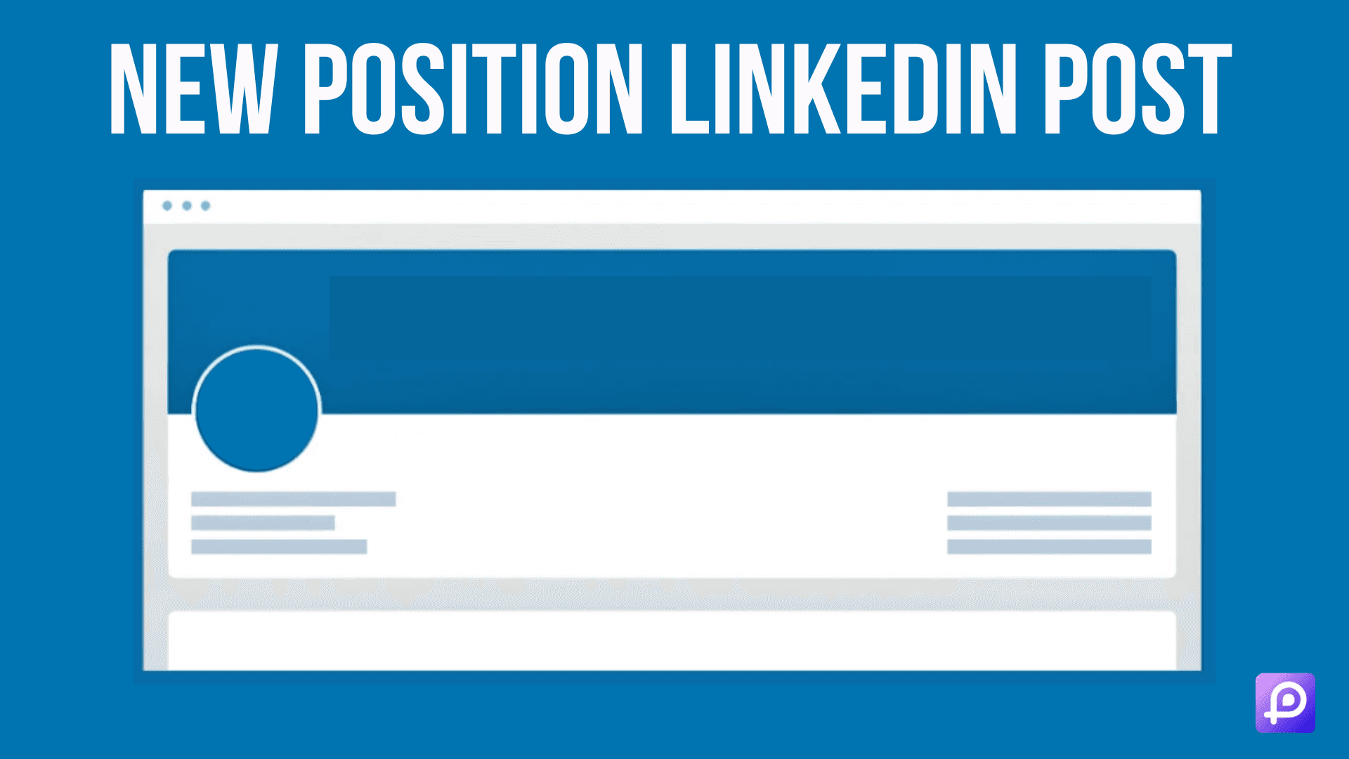 starting new position linkedin post template