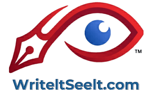 WriteItSeeIt.com  eye and pen logo