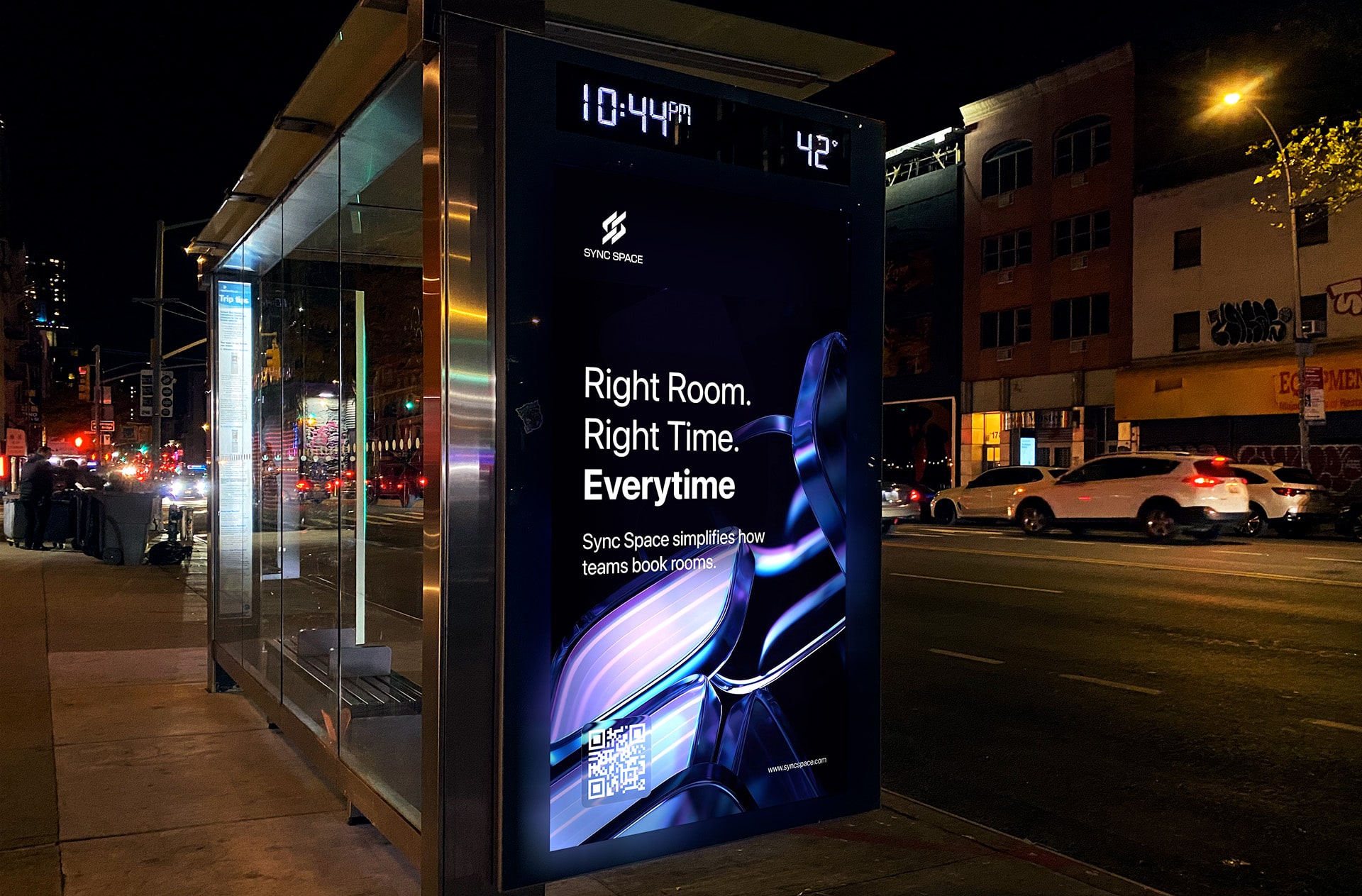 Sync space branding and visual identity