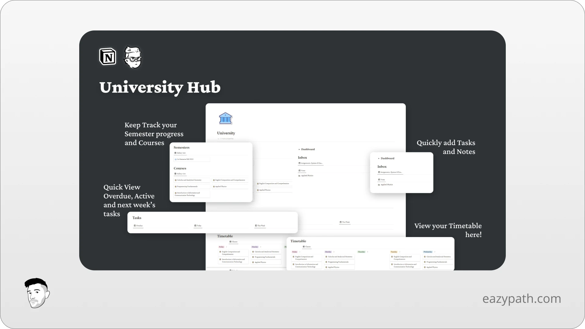 Student Notion Templates - Abdul Rafay