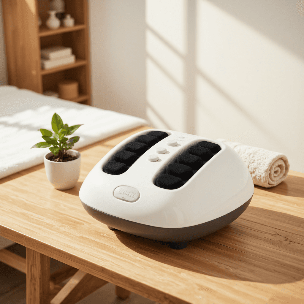 product photography of foot massager