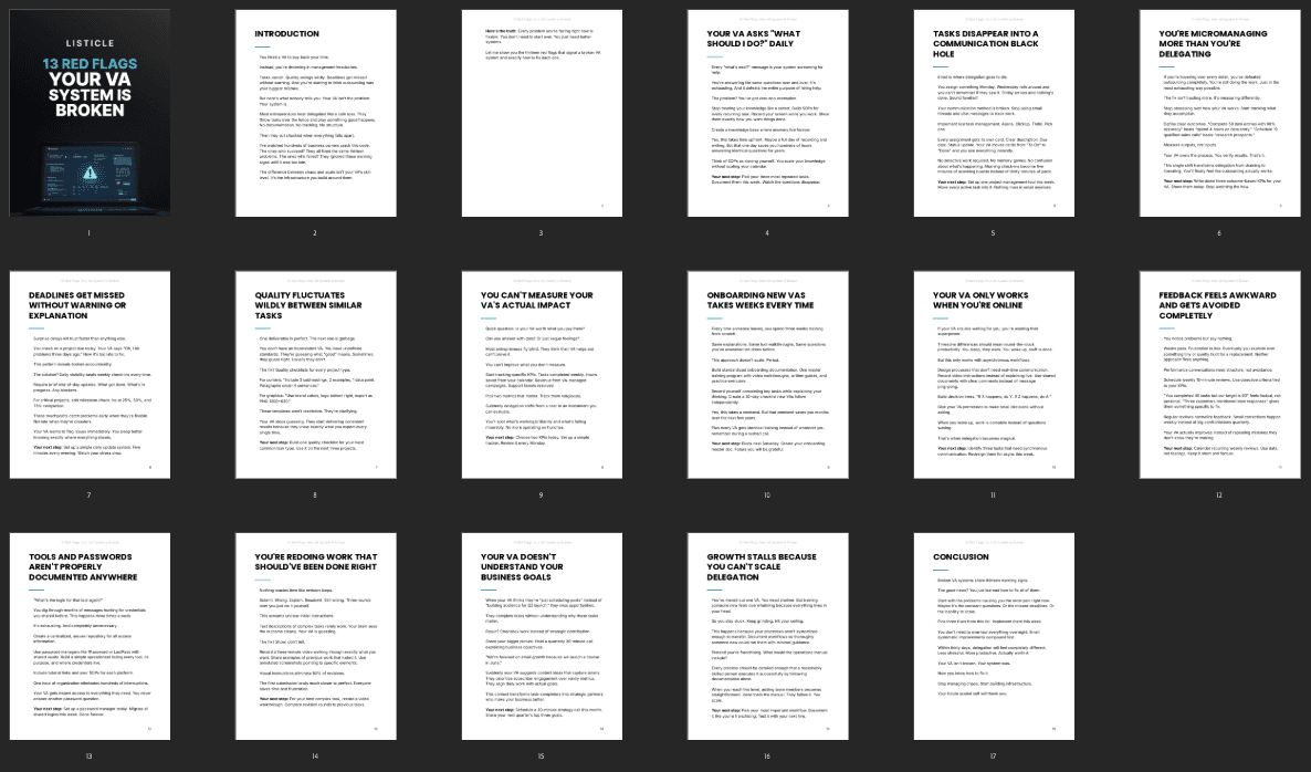 Entrepedia 1767783196950-13-Red-Flags-Your-VA-System-Is-Broken---Listicle