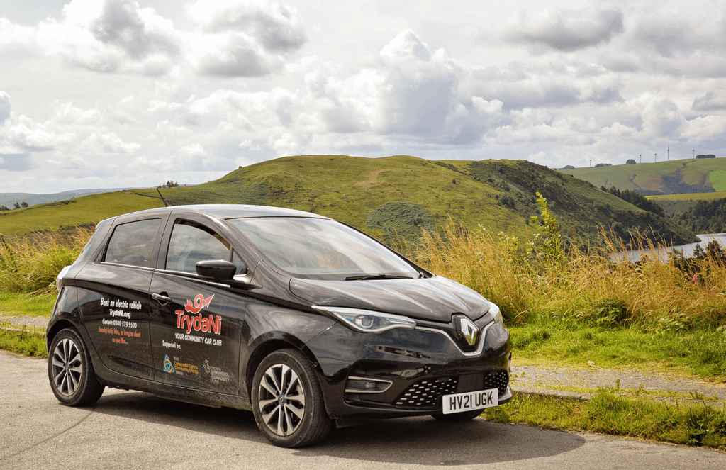 TrydaNi car in countryside