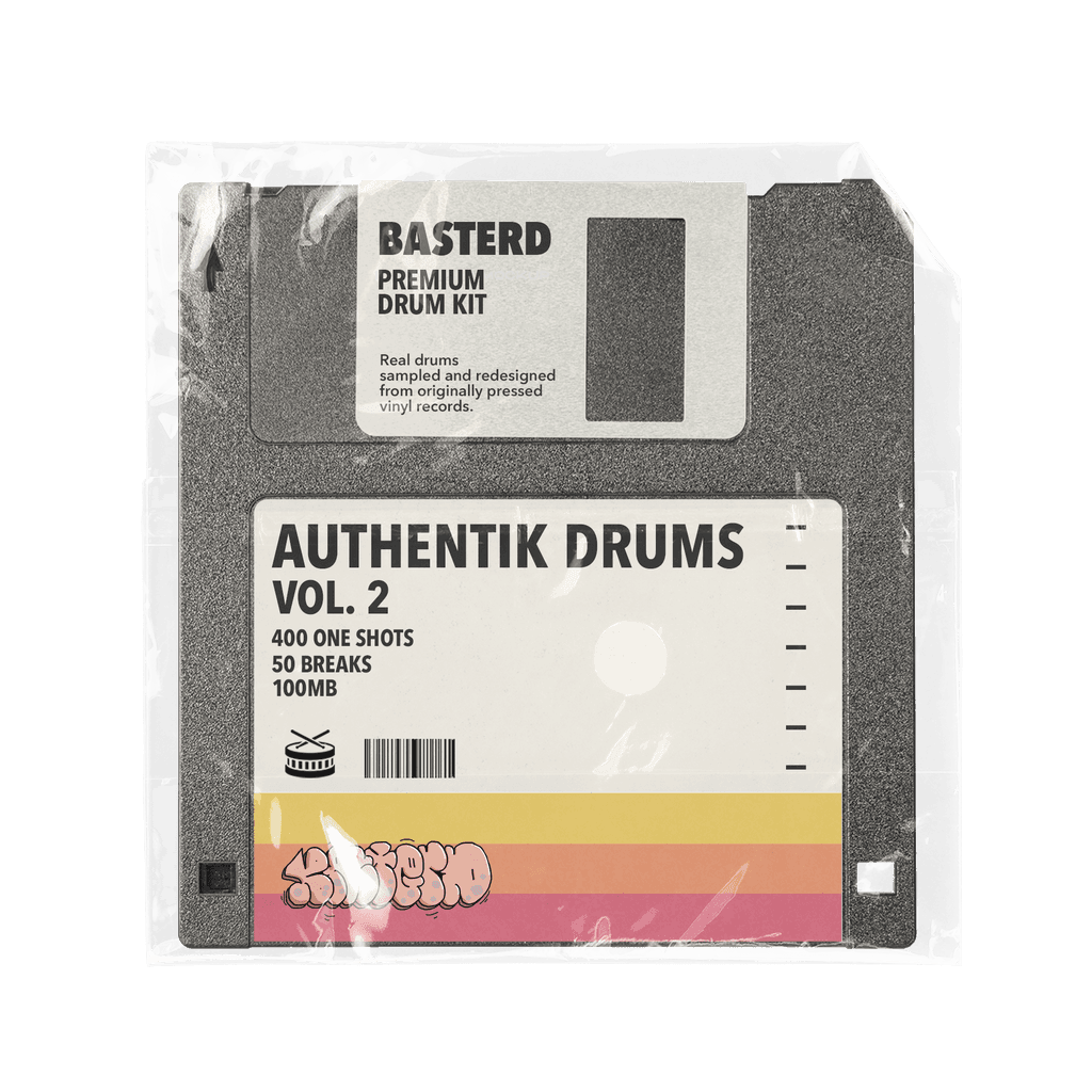 Authentik Drums Vol. 2 Floppy Disk