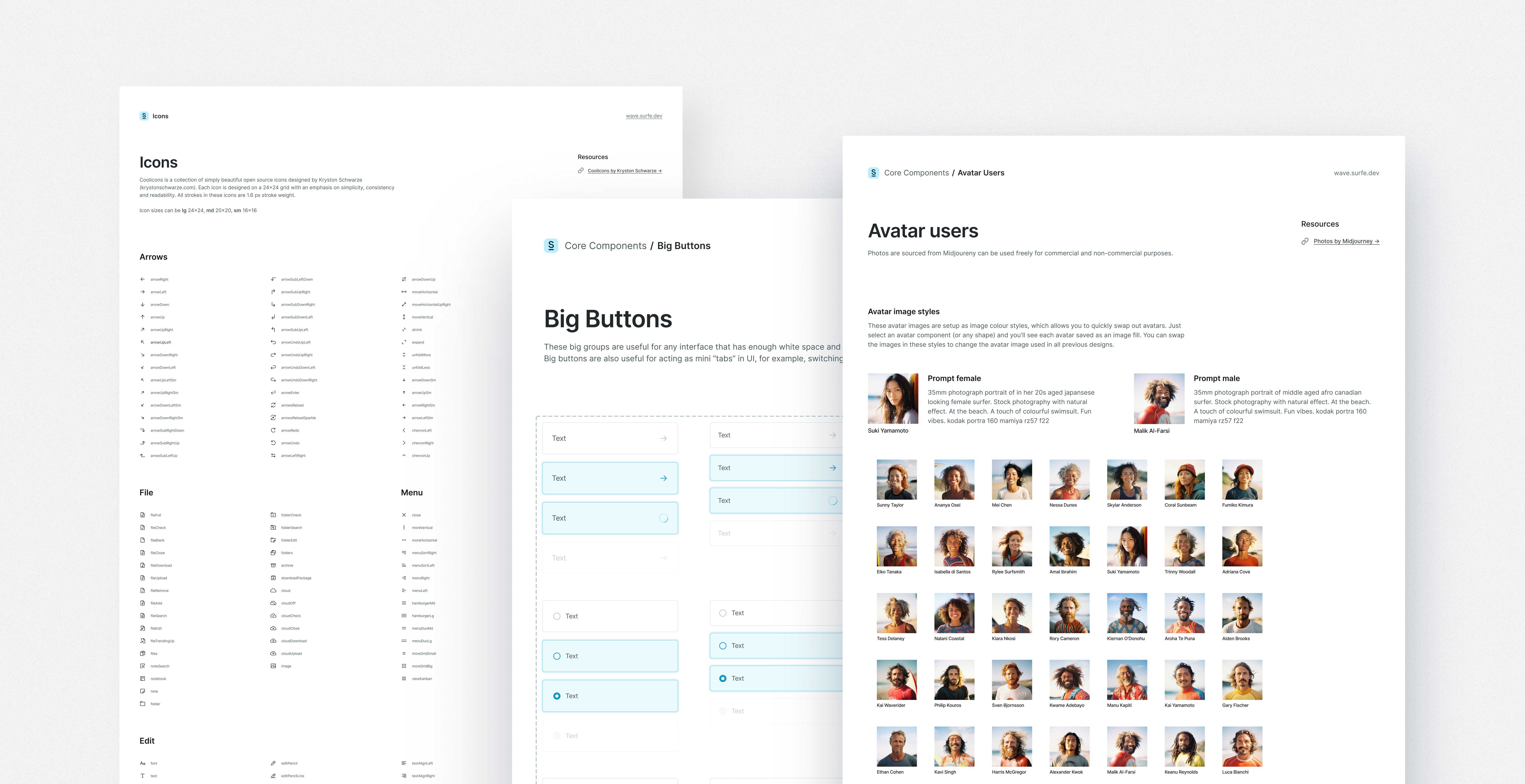 Wave Design System UI