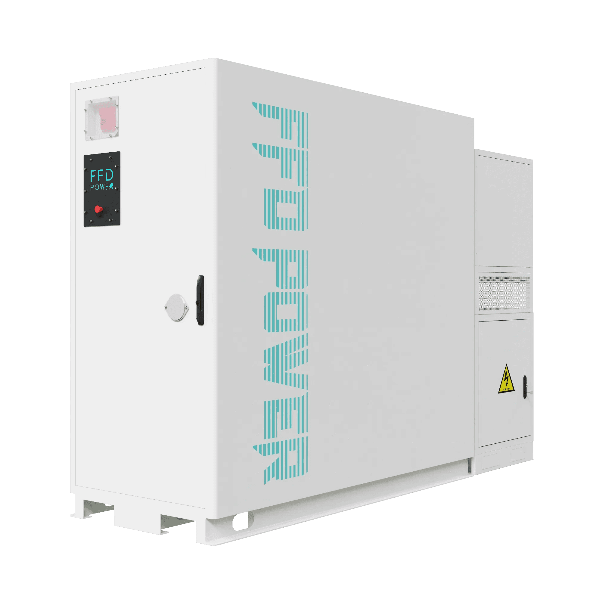 Galaxy 836L 800Vac modular LFP BESS cabinet for commercial solar integration