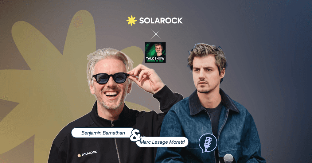 Benjamin Barnathan de Solarock était invité au podcast de Jokariz, métiers de rêve