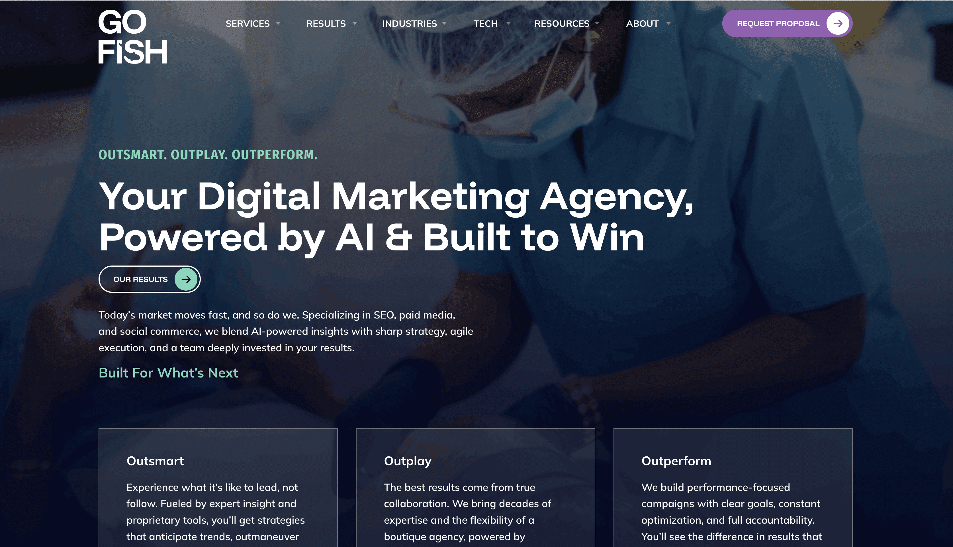 Go Fish Digital  Generative Engine Optimisation & AI Search Specialists