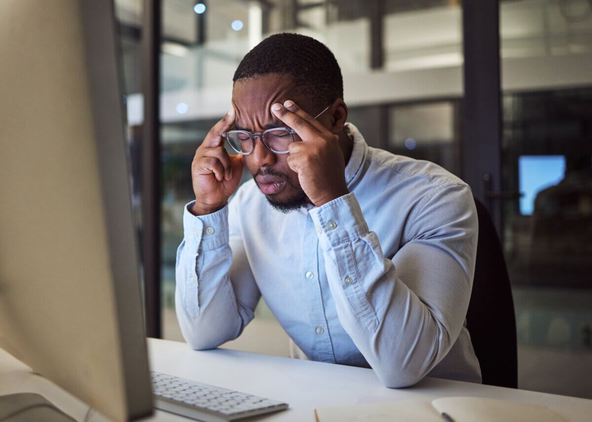 man trying to focus - Nofap OCD