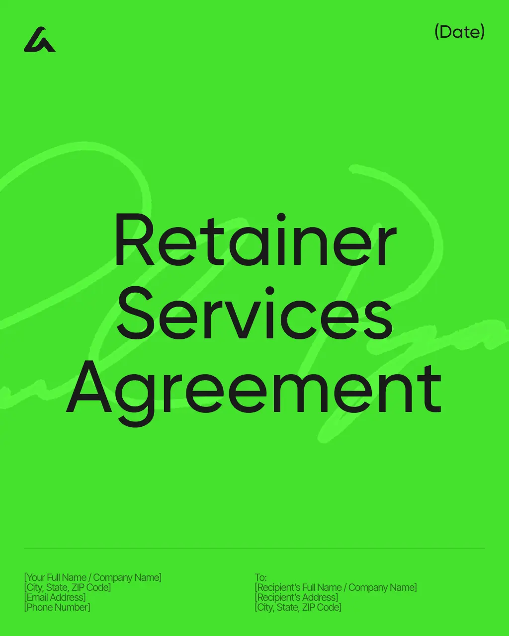 Retainer Services Agreement